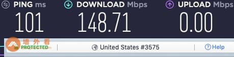 Nord VPN美国（纽约）服务器速度